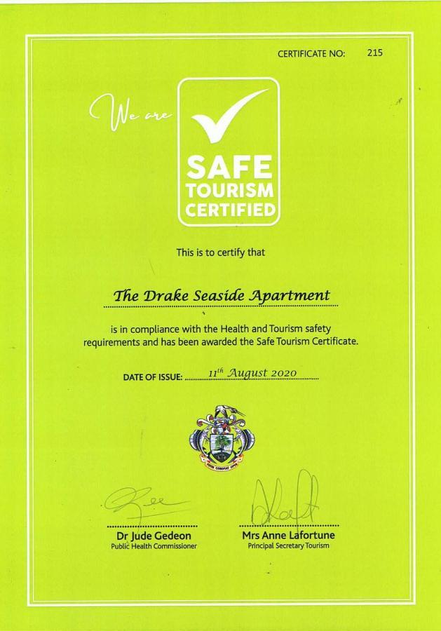 The Drake Seaside Apartment Beau Vallon  Eksteriør billede